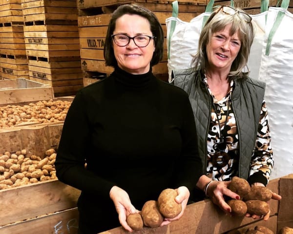 Catherine Ramage and Kerri Farrell, The Spud Sisters